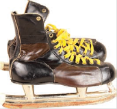 Une paire de patins  glace  - Image d'une paire de patins  glace 